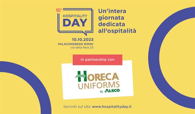 Horeca by Alsco all’Hospitality Day di Rimini